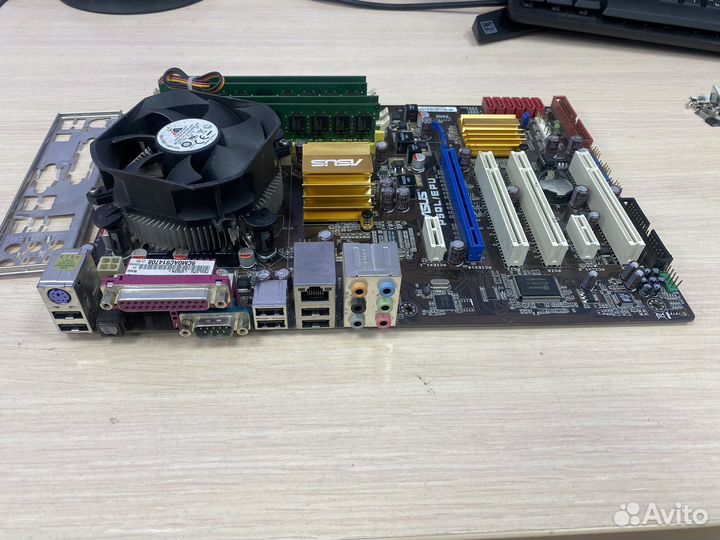 Комплект: Материнская плата, процессор, озу, кулер