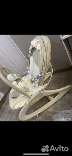 Детские качели шезлонг