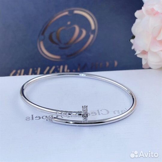 Браслет Cartier, маленькая модель, белое золото 0