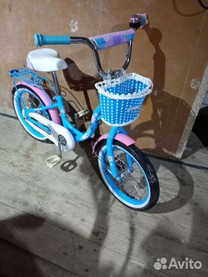 Детский велосипед для девочки r 16