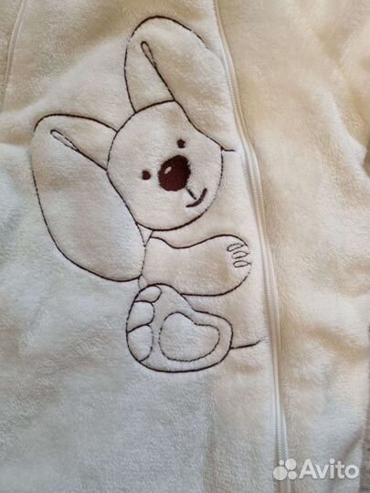 Комбинезон весенний зайка 68