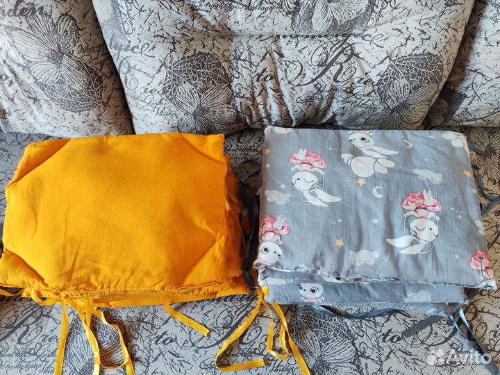 Бортики в детскую кроватку