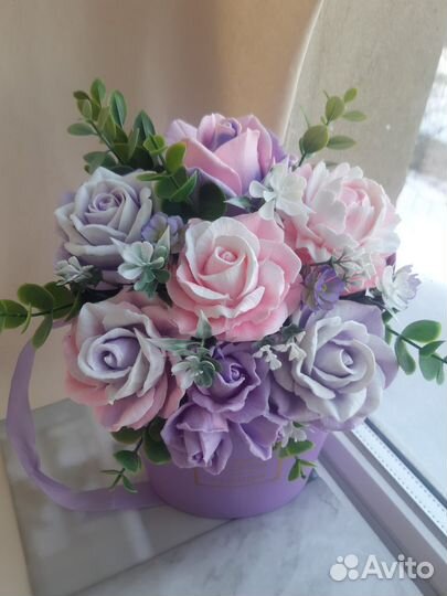 Букеты из мыла ручной работы