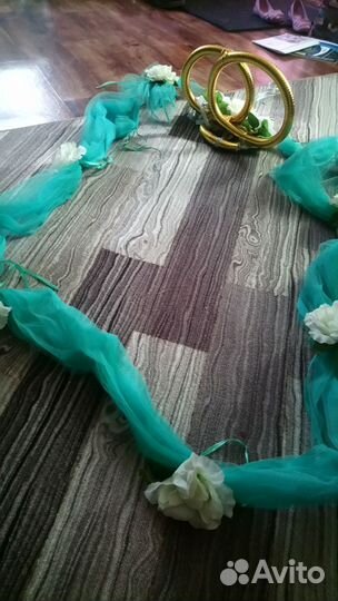 Свадебные ленты на машину