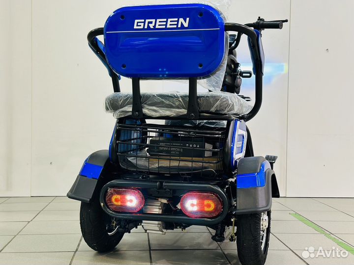 Трицикл Электрический Green Новый 600Вт