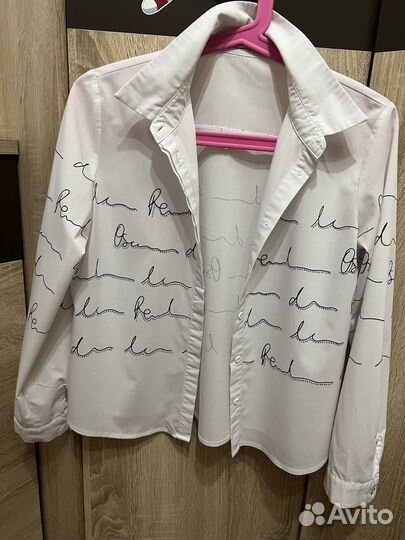 Рубашка белая для девочки