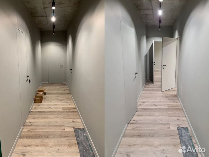 Скрытая дверь с гарантией