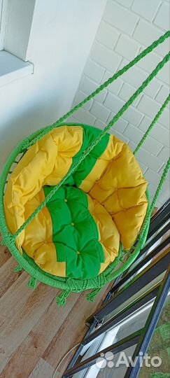 Новые качели гамак подвесные с матрасами