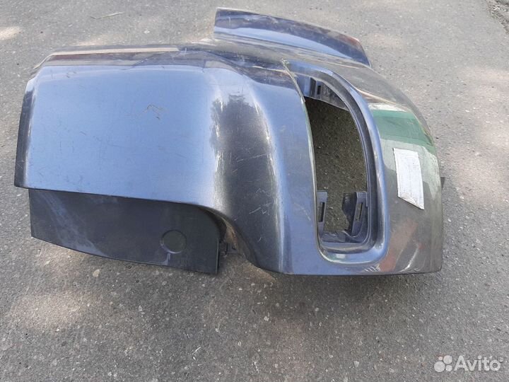 Бампер задний правая часть Mitsubishi Outlander XL