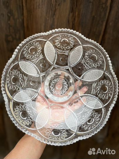 Фужеры рюмки хрустальные СССР