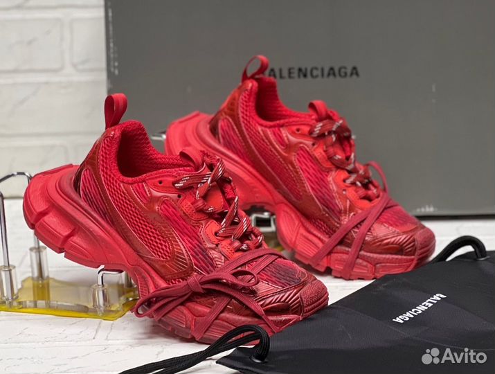 Balenciaga 3XL Worn-Out Light Red