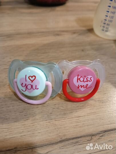 Соска пустышка avent с 6 мес