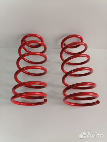 Пружины задние с занижением -30 мм Hyndai Solaris