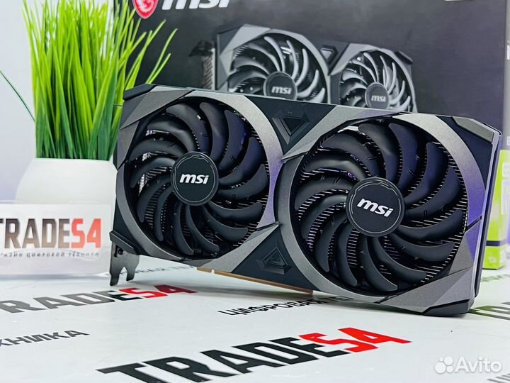 MSI Ventus 2X RTX 3060 Ti 8GB на Гарантии