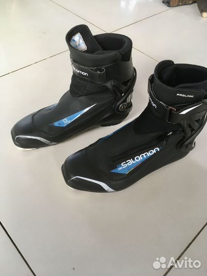 Лыжные ботинки salomon prolink