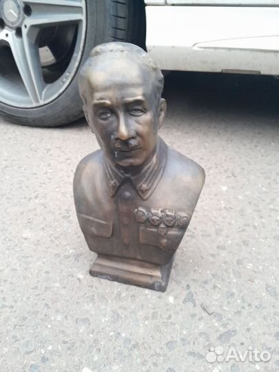 Бюст Ягода Генрих.бронза.30 см СССР