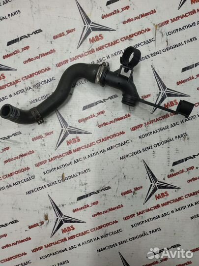Патрубок печки w211 Mercedes (правый руль)