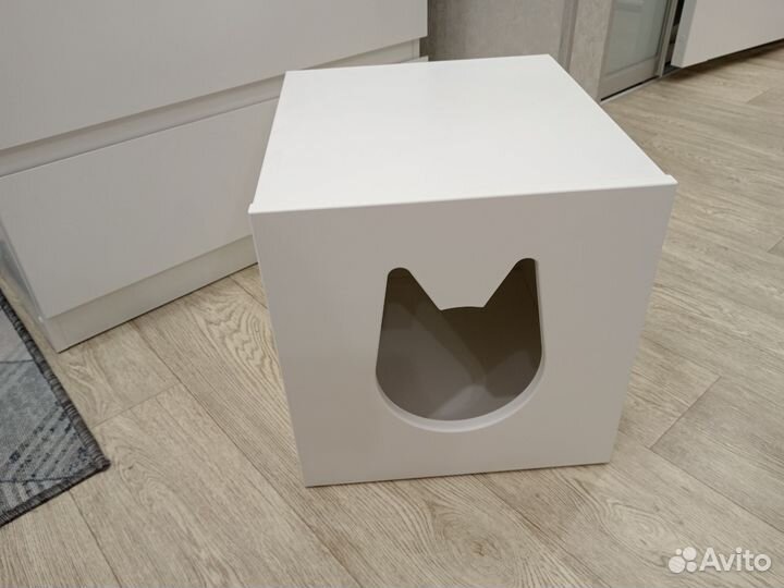 Домик для кошки, белый, 33x33 см IKEA kallax