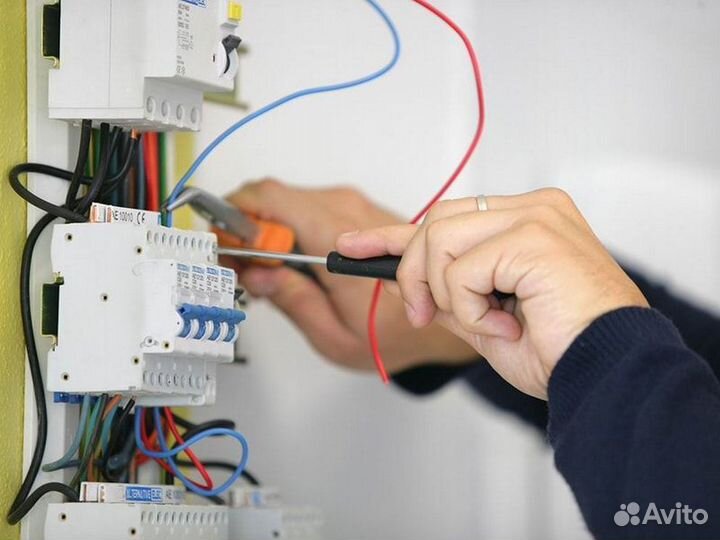 Услуги электрика,электромонтажные работы