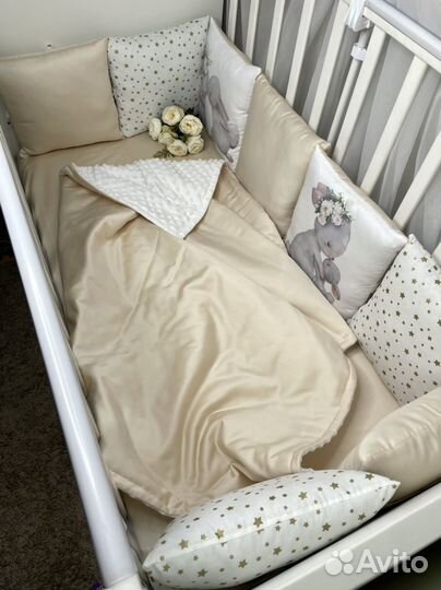 Бортики в кроватку