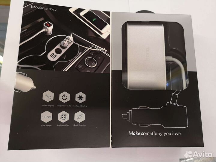 Зарядное устройство для авто Hoco
