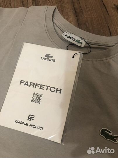 Футболка Lacoste Premium Qr-Code