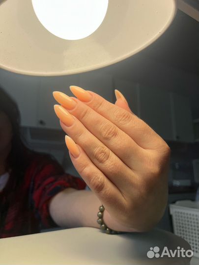 Наращивание ногтей на гелевые типсы