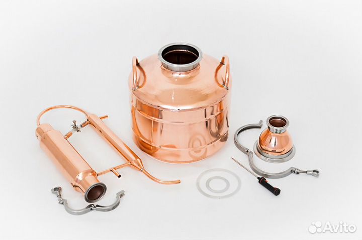 Аламбик дистиллятор медный Самогонный аппарат