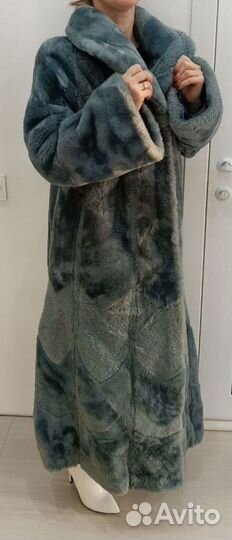Продам шубу из натурального меха (овчина)