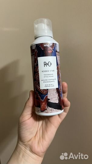 Мусс для объема R+Co Rodeo Star уплотняющий