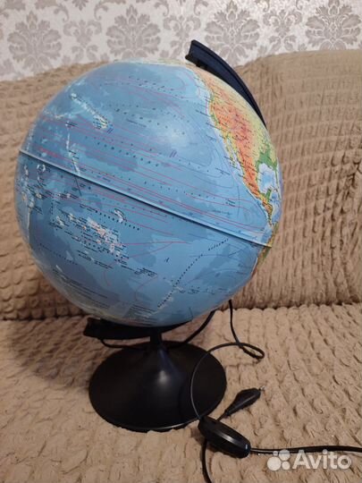 Глобус с подсветкой