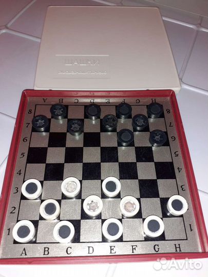Шашки магнитные СССР