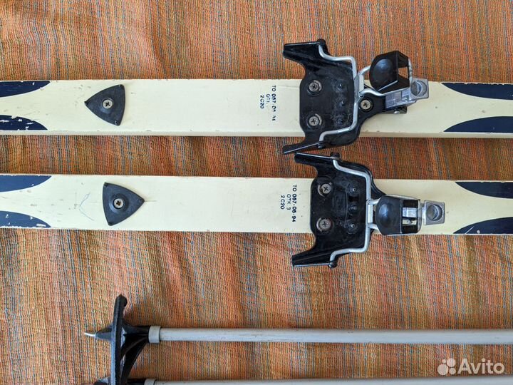 Лыжи деревянные СССР PJS prosport