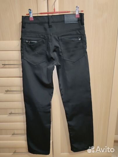 Брюки утепленные, 146-152, черн