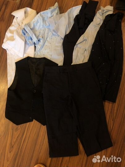Вещи пакетом на мальчика 122 128