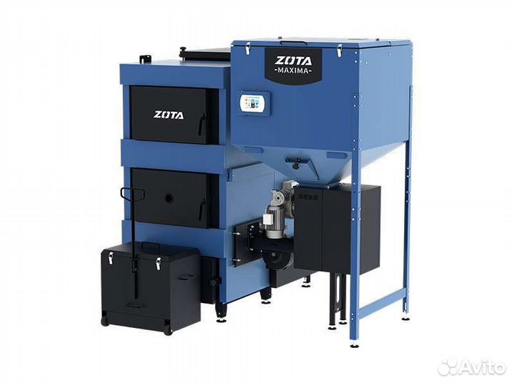 Котел твердотопливный автоматический Maxima Zota