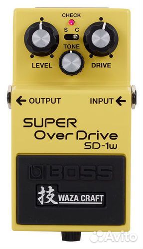 Boss SD-1W Super Overdrive педаль новая