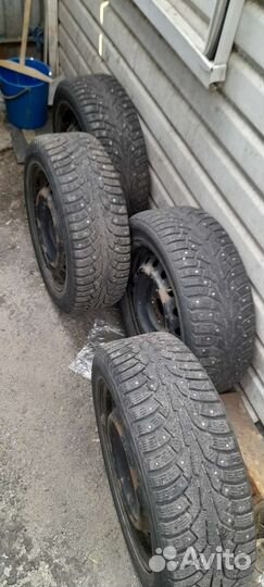 Колеса в сборе r16 зимние