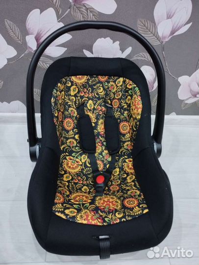 Автокресло Zlatek colibri Lux, 0+ (0-13 кг) фолк