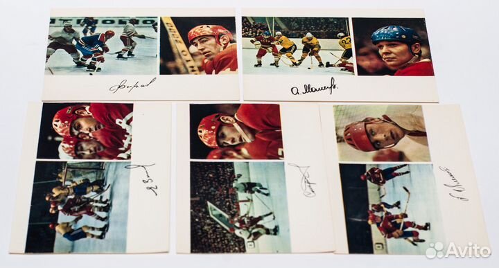 Хоккей. Сборная СССР - Чемпион мира 1971 Набор