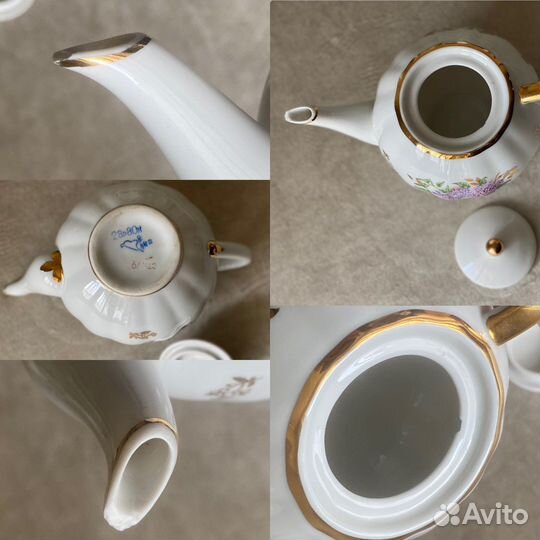 Сервиз СССР сирень