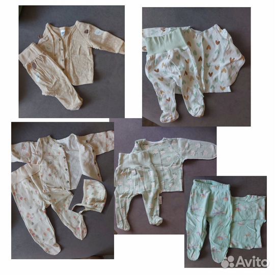 Пакет вещей на девочку 56