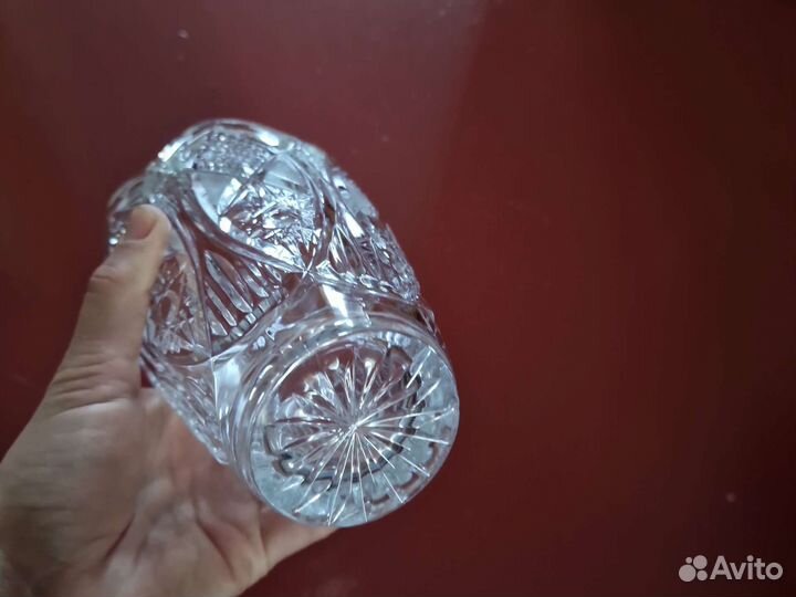 Ваза хрустальная. СССР