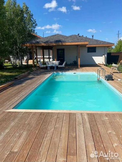 Пластиковый бассейн