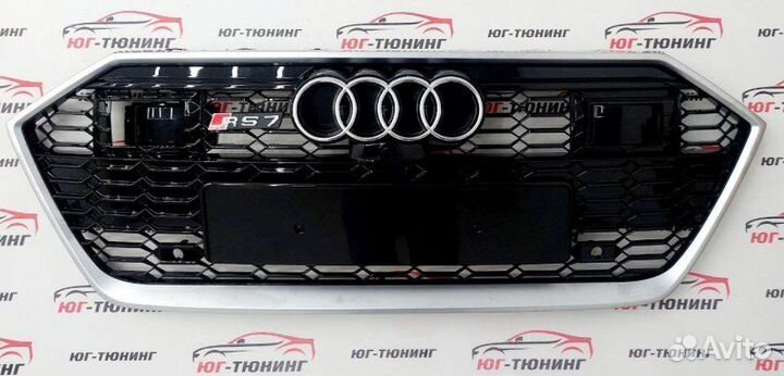 Решётка в стиле RS7 style #2 Audi А7 II 4K