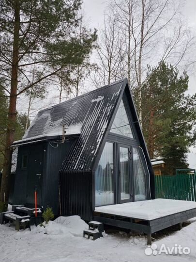 Дом А-фрейм/ A-frame теугольный 