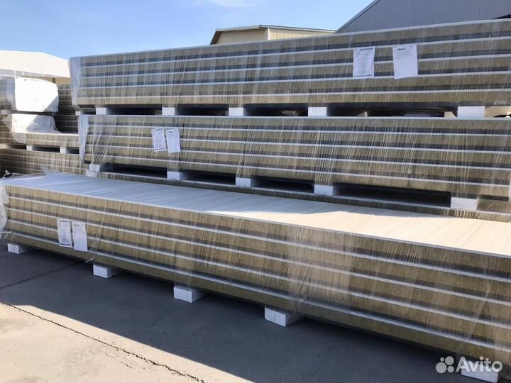 Трехслойные сэндвич-панели 50 мм