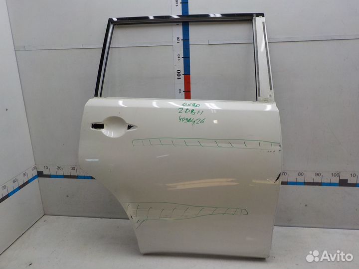 Дверь задняя правая на Infiniti QX80 H210M5zama