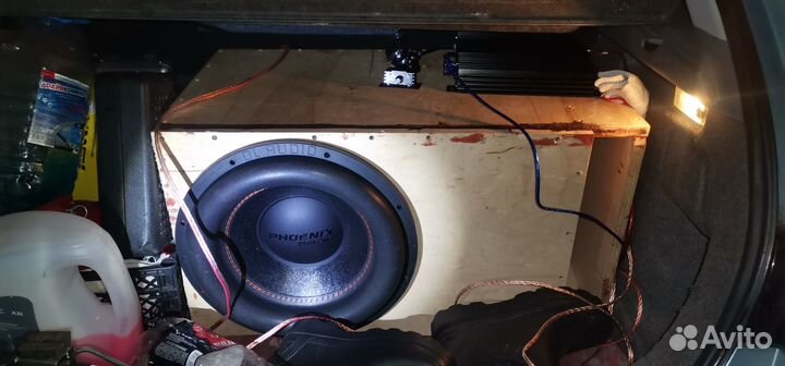 Сабвуфер 15 и усилитель