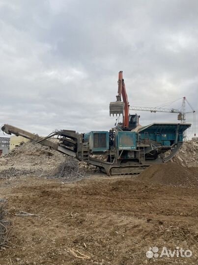 Щековая дробилка Terex PR400